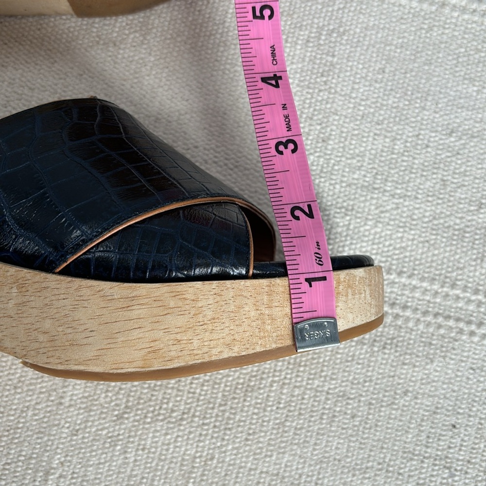 Rachel Comey Serge Clogs Navy Size 9 - Picture 10 of 14